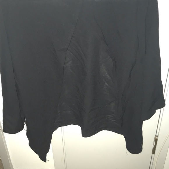Black sheer blouse - Picture 2 of 2